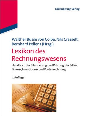 cover image of Lexikon des Rechnungswesens
